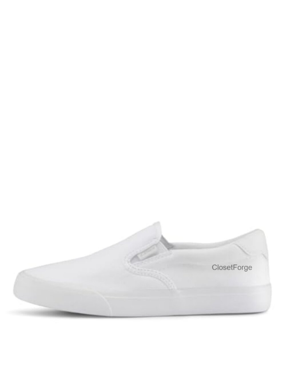 Canvas Slip On Sneaker with Elastic Gore